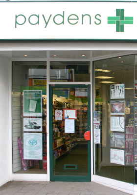 Paydens Shop Front
