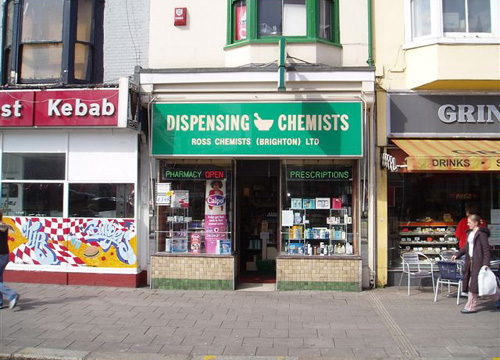Ross Pharmacy East Sussex Dispensing Chemist