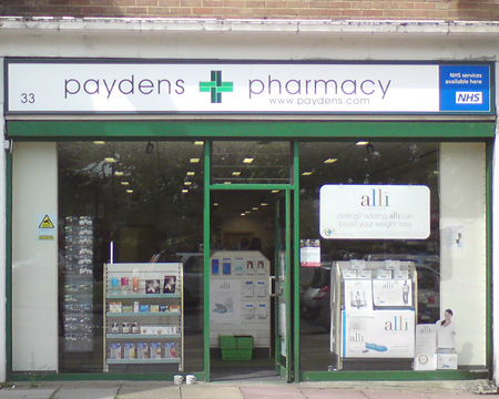 Paydens Pharmacy (Downs) Surrey Dispensing Chemist