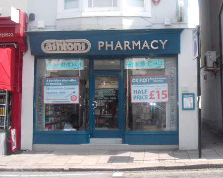 Ashtons Pharmacy East Sussex Dispensing Chemist