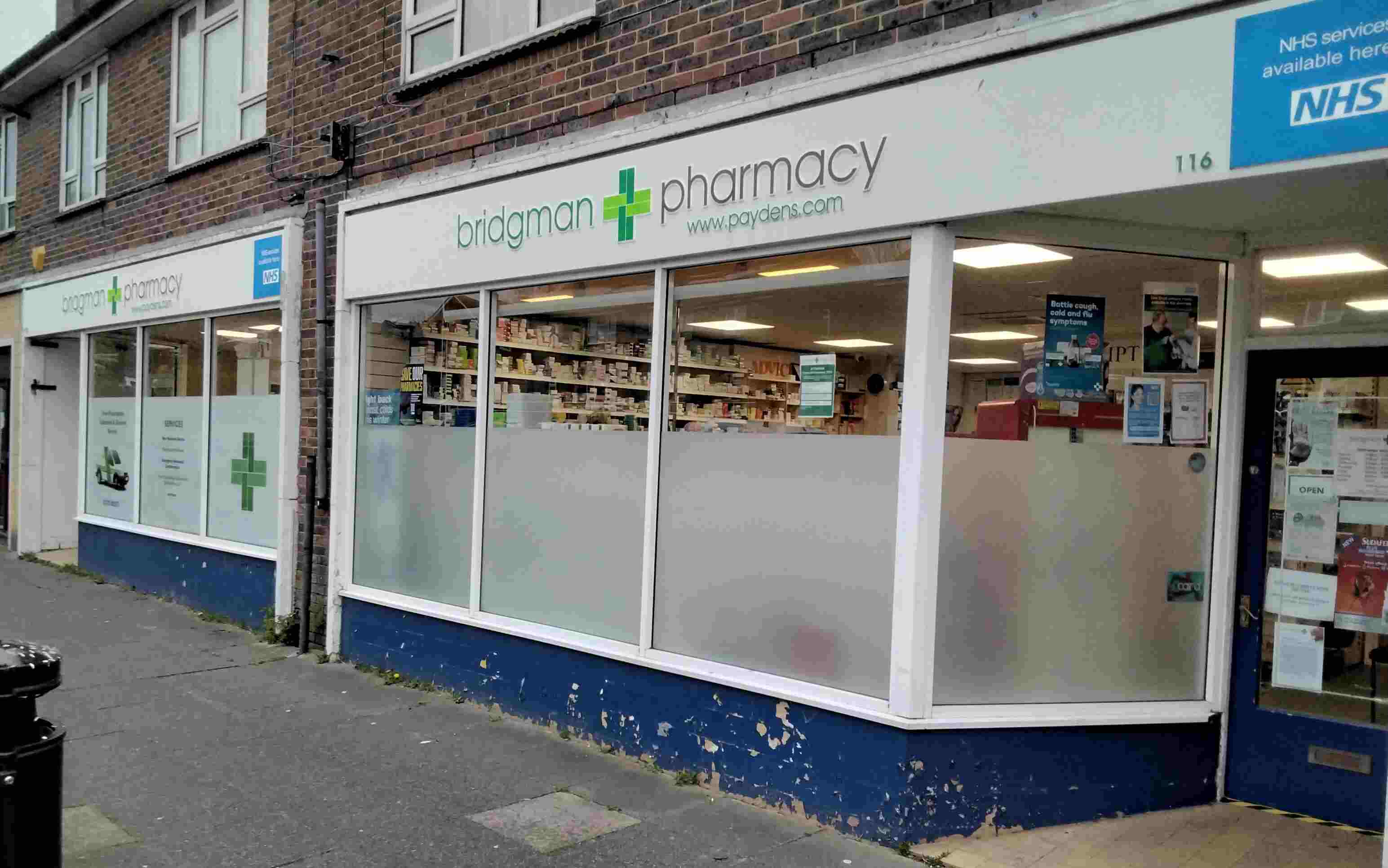 Bridgman Pharmacy East Sussex Dispensing Chemist