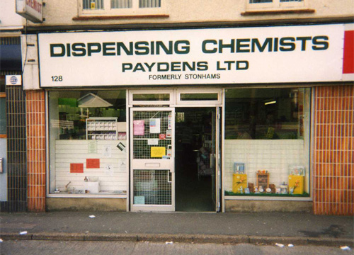 Paydens Ltd Kent Dispensing Chemist