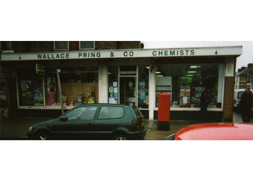 Wallace Pring Pharmacy Kent Dispensing Chemist