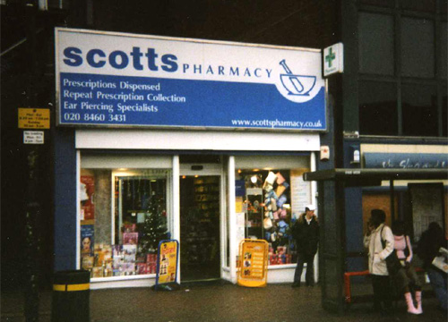 Scotts Pharmacy Kent Dispensing Chemist