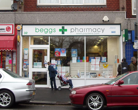 A A Beggs Kent Dispensing Chemist