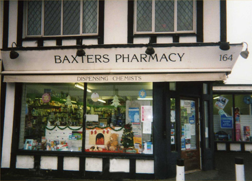 Baxters Pharmacy Kent Dispensing Chemist