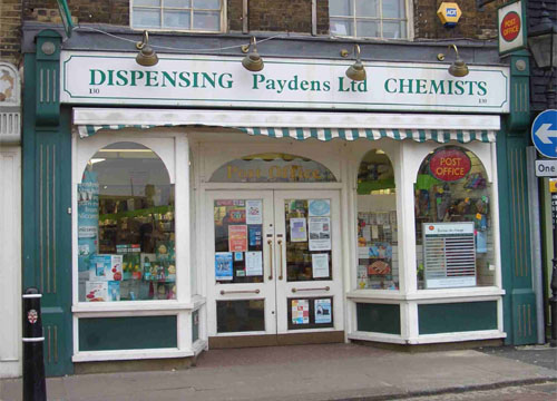 Ryders Chemist Kent Dispensing Chemist