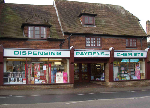 Paydens Ltd Kent Dispensing Chemist