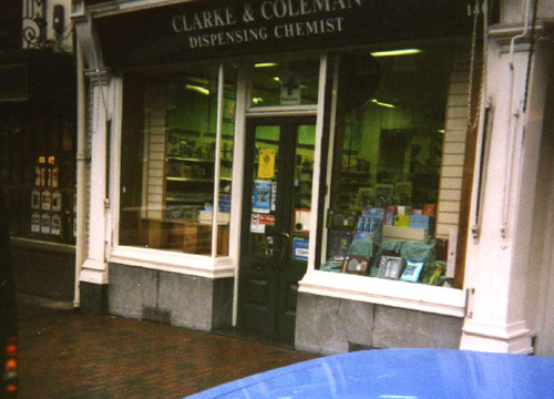 Clarke & Coleman Kent Dispensing Chemist