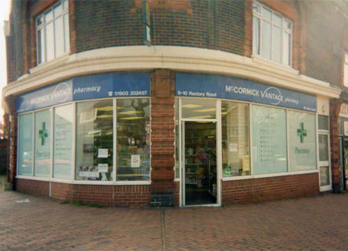 McCormick Chemists West Sussex Dispensing Chemist